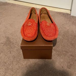 COACH Alana Suede Loafers Loafers | Size 11